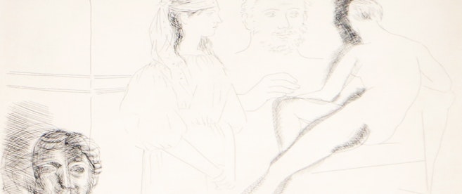 An Artist Auctions Works by Picasso, Jasper Johns, Karen Karnes, Lichtenstein, Tom Levine, Rosenquist and Others